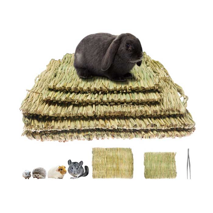 Woven Grass Mats for Rabbits