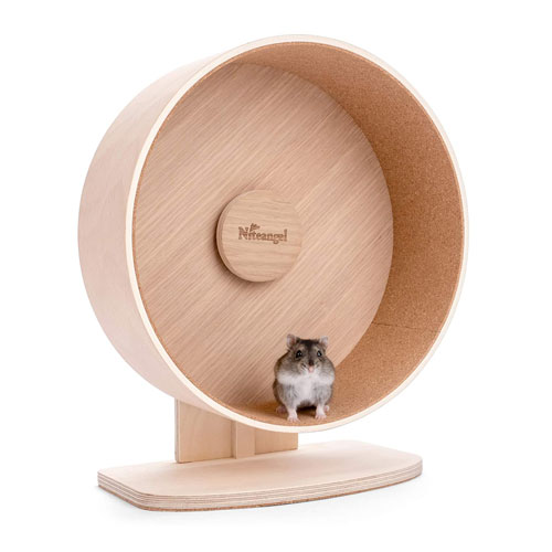 Wooden Hamster Exercise Wheel